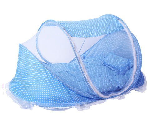 Foldable Baby Bed Net With Pillow Net 2pieces Set - Exquisitetrends