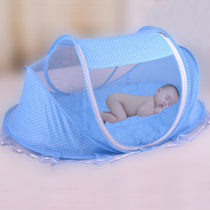 Foldable Baby Bed Net With Pillow Net 2pieces Set - Exquisitetrends