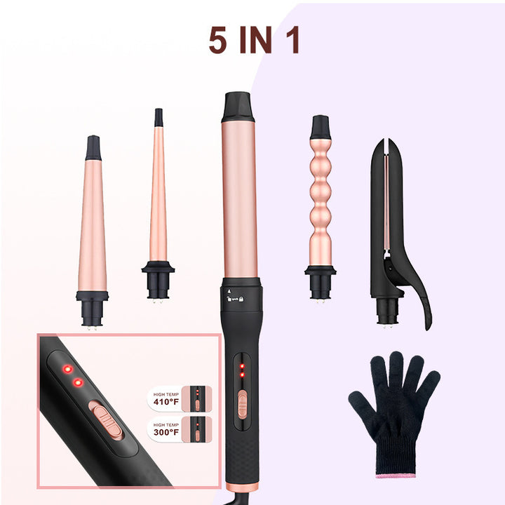 All-in-one Three-tube Water Wave Hair Curler - Exquisitetrends