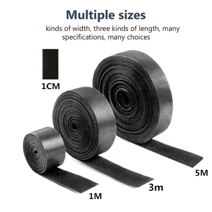 1/5M Cable Organizer Cable Management Wire Winder Tape Earphone Mouse Cord Management Ties Protector For iPhone Xiaomi Samsung - Exquisitetrends