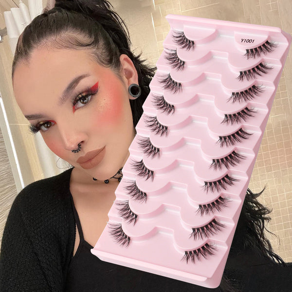 Femme Flirt Flat Half False Eyelashes