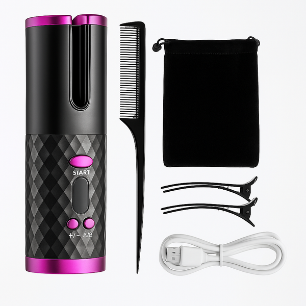 Rechargeable Automatic Hair Curler – Effortless Waves Anytime, Anywhere
