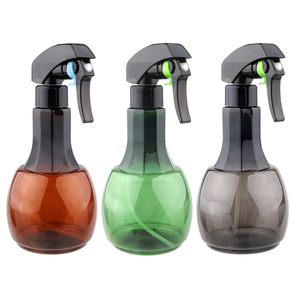 Automatic High Pressure 400 mL Continuous Fine Mist Hairdressing Spray Bottle (Brown & Grey)