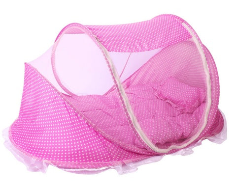 Foldable Baby Bed Net With Pillow Net 2pieces Set - Exquisitetrends