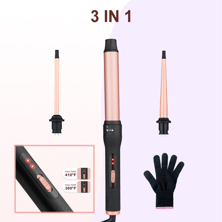 All-in-one Three-tube Water Wave Hair Curler - Exquisitetrends