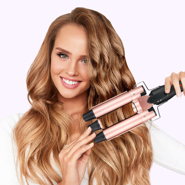 All-in-one Three-tube Water Wave Hair Curler - Exquisitetrends