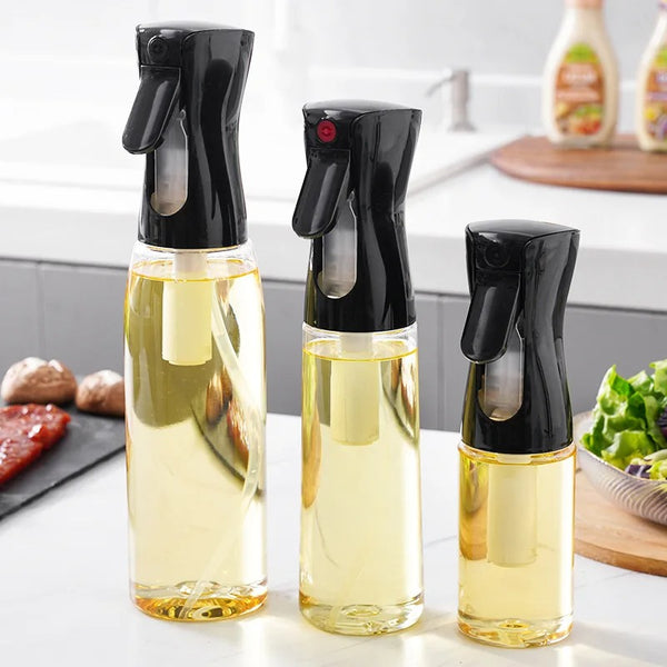 Oil Spray Bottle Kitchen Baking Olive Oil Dispenser Camping BBQ Baking Salad Vinegar Soy Sauce Sprayer Containers