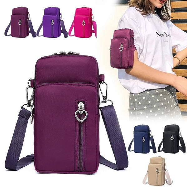 Crossbody Bags For Women Waterproof Nylon Multifunction Casual Small Bag