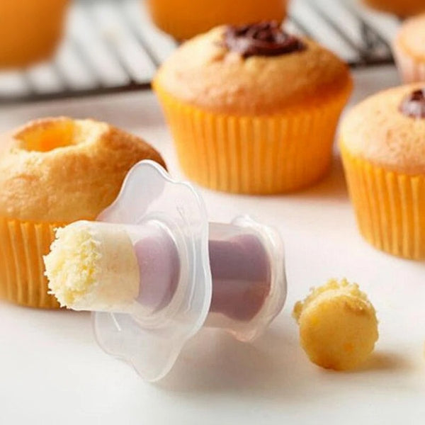 Kitchen Cake Tools Cupcake Muffin Cake Corer Plunger Cutter Pasty Decorating Divider Mould