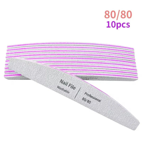 Nail File 100 to 180 Professional Tools Emery