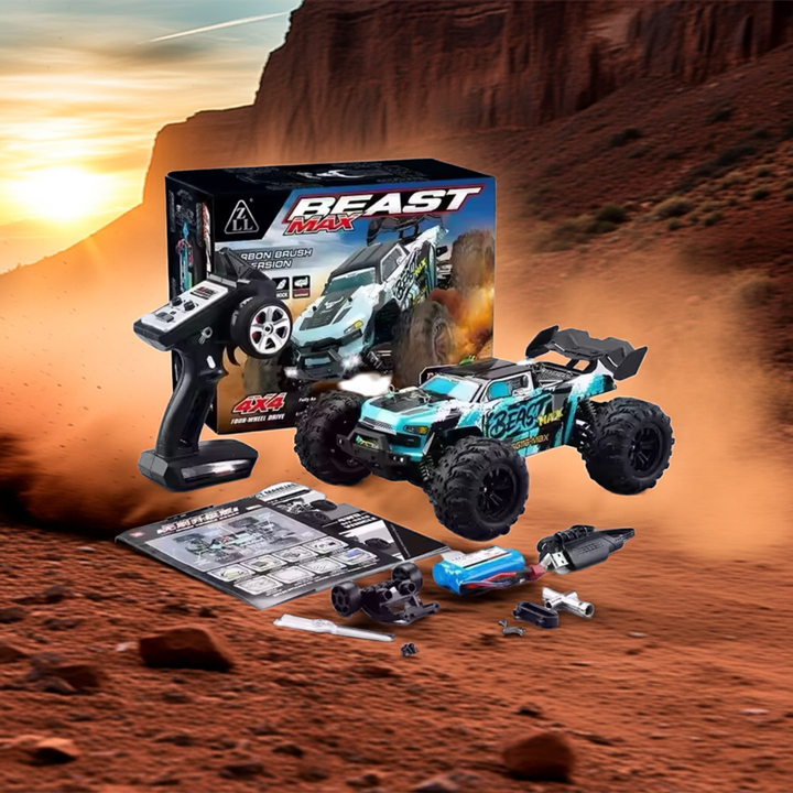 1/16 Brushless RC Cars Fast 50+ Mph, RC Motor 4X4 Offroad Waterproof - Exquisitetrends